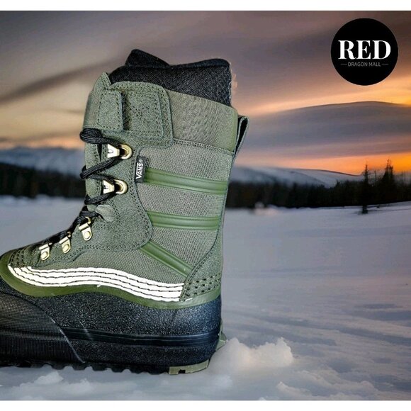 Vans Standard XF Snow MTE Boots Powsurf Wolfgang Nyvelt Green Nby - Men\'s Size 9